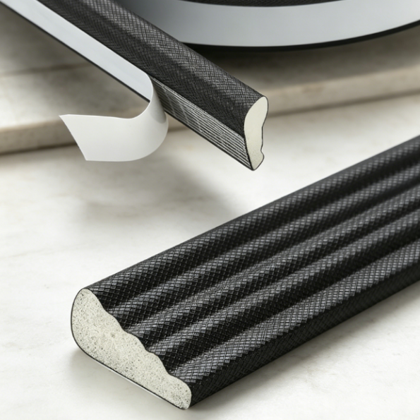 Self Adhesive Wedge Weather Stripping for Door and Window Insulation