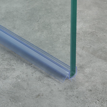 Frameless Shower Door Bottom Seal Strip for Leak Protection