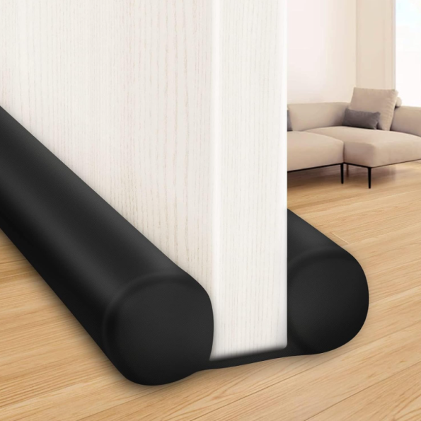 Adjustable Door Draft Stopper for Bottom Door Gaps