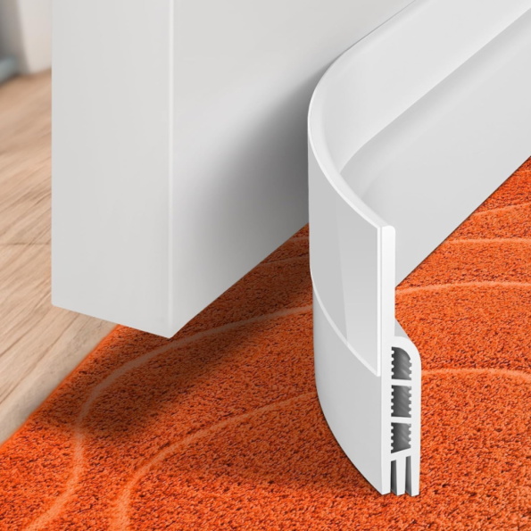 Under Door Draft Blocker Weather Seal Strip
