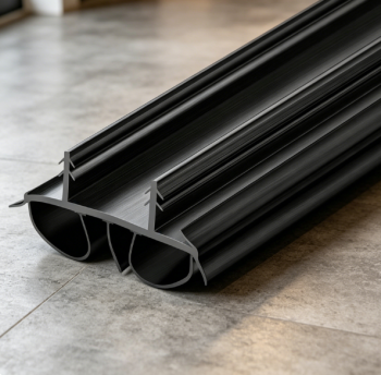 Double Bubble Door Sweep Weather Seal Strip