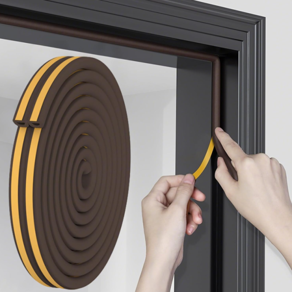 D Shape Weather Stripping Door Seal for Door Frames and Windows